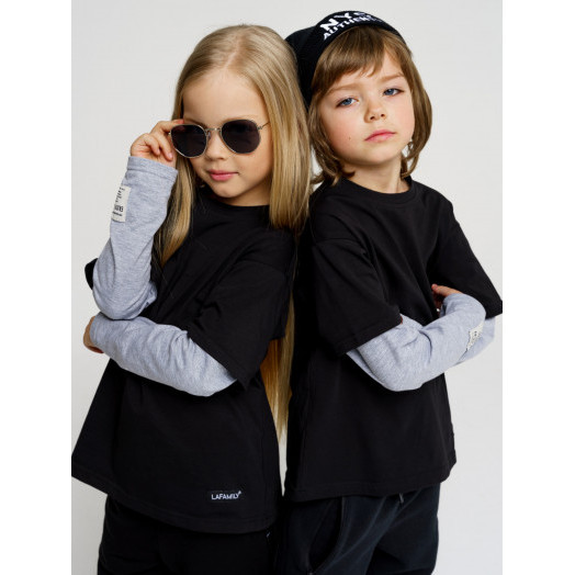 Лонгслив LF Kids, цвет черный Лонгслив LF Kids, цвет черный