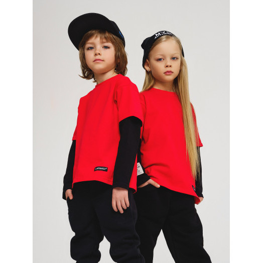 Лонгслив LF Kids, цвет красный Лонгслив LF Kids, цвет красный