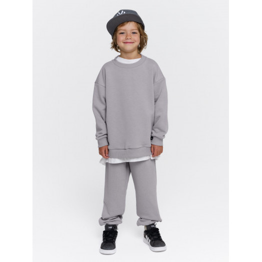 LF kids, костюм облегченный  "Sweatshirt" ( цвет светло-серый).  Арт.  D005