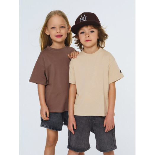 Комплект футболок от LF Kids, беж+капучино Комплект футболок от LF Kids, беж+капучино