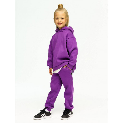 LF Kids, костюм "Over Comfort" с начесом, цвет фиолетовый LF Kids, костюм "Over Comfort" с начесом, цвет фиолетовый