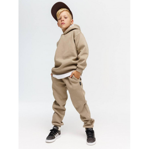LF Kids, костюм "Over Comfort" с начесом, цвет бежевый LF Kids, костюм "Over Comfort" с начесом, цвет бежевый