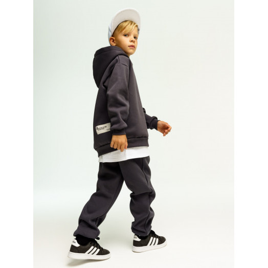 LF Kids, костюм "Over Comfort" с начесом, цвет графит LF Kids, костюм "Over Comfort" с начесом, цвет графит