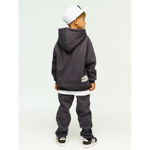 LF Kids, костюм "Over Comfort" с начесом, цвет графит LF Kids, костюм "Over Comfort" с начесом, цвет графит