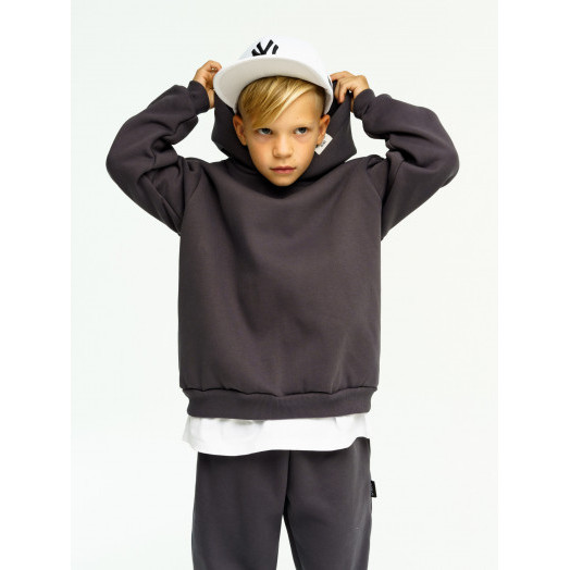 LF Kids, костюм "Over Comfort" с начесом, цвет графит LF Kids, костюм "Over Comfort" с начесом, цвет графит