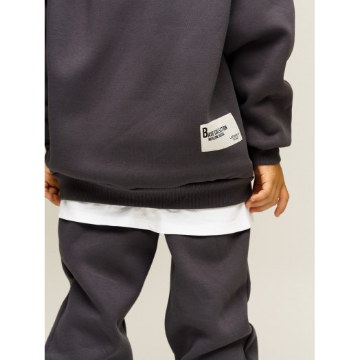 LF Kids, костюм "Over Comfort" с начесом, цвет графит LF Kids, костюм "Over Comfort" с начесом, цвет графит