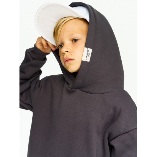 LF Kids, костюм "Over Comfort" с начесом, цвет графит LF Kids, костюм "Over Comfort" с начесом, цвет графит
