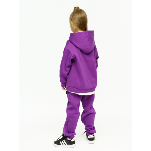 LF Kids, костюм "Over Comfort" с начесом, цвет фиолетовый LF Kids, костюм "Over Comfort" с начесом, цвет фиолетовый