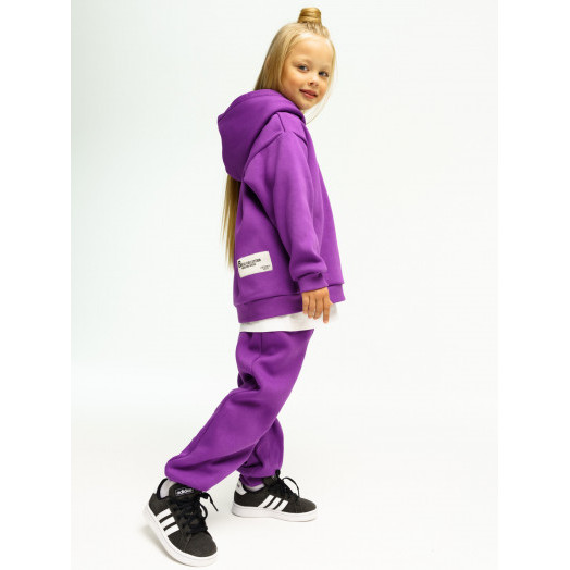 LF Kids, костюм "Over Comfort" с начесом, цвет фиолетовый LF Kids, костюм "Over Comfort" с начесом, цвет фиолетовый