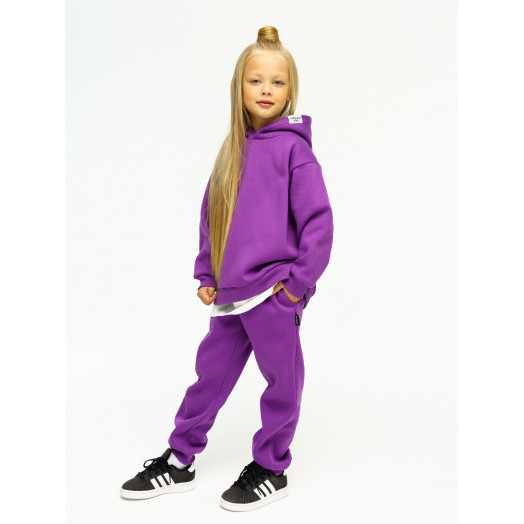 LF Kids, костюм "Over Comfort" с начесом, цвет фиолетовый LF Kids, костюм "Over Comfort" с начесом, цвет фиолетовый