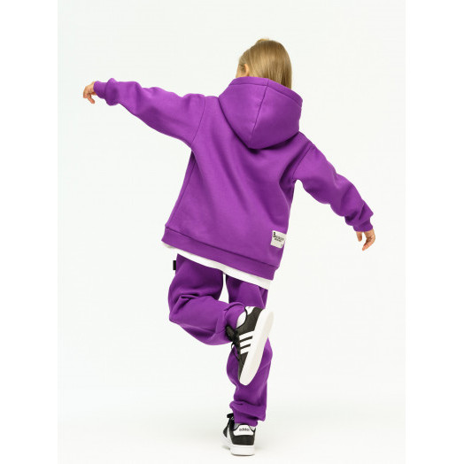 LF Kids, костюм "Over Comfort" с начесом, цвет фиолетовый LF Kids, костюм "Over Comfort" с начесом, цвет фиолетовый