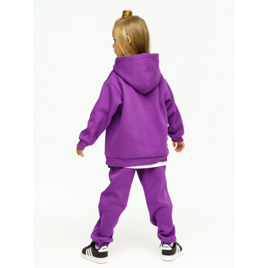 LF Kids, костюм "Over Comfort" с начесом, цвет фиолетовый LF Kids, костюм "Over Comfort" с начесом, цвет фиолетовый