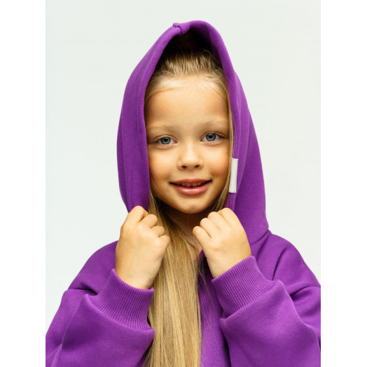 LF Kids, костюм "Over Comfort" с начесом, цвет фиолетовый LF Kids, костюм "Over Comfort" с начесом, цвет фиолетовый