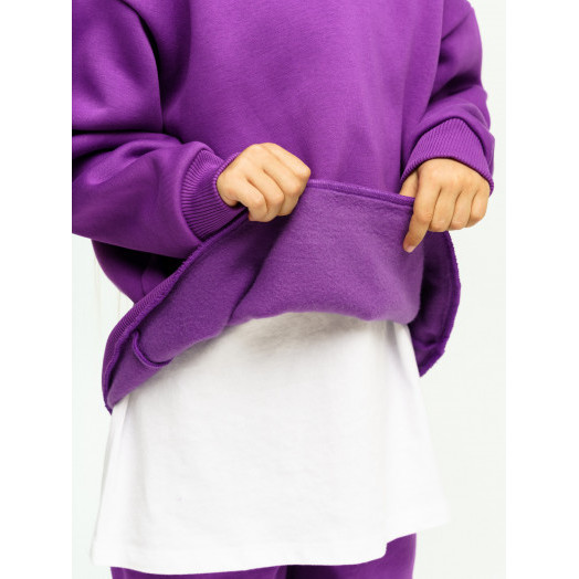 LF Kids, костюм "Over Comfort" с начесом, цвет фиолетовый LF Kids, костюм "Over Comfort" с начесом, цвет фиолетовый