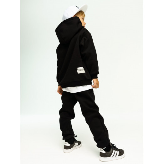 LF Kids, костюм "Over Comfort" с начесом, цвет черный LF Kids, костюм "Over Comfort" с начесом, цвет черный