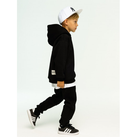LF Kids, костюм "Over Comfort" с начесом, цвет черный LF Kids, костюм "Over Comfort" с начесом, цвет черный