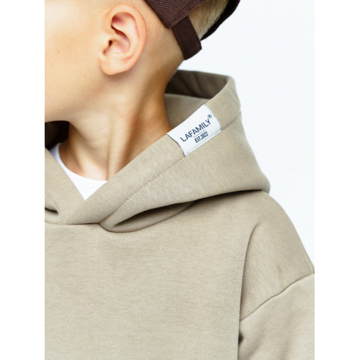 LF Kids, костюм "Over Comfort" с начесом, цвет бежевый LF Kids, костюм "Over Comfort" с начесом, цвет бежевый