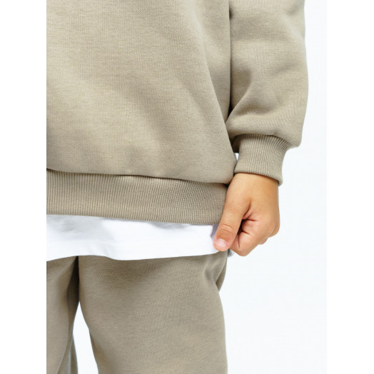 LF Kids, костюм "Over Comfort" с начесом, цвет бежевый LF Kids, костюм "Over Comfort" с начесом, цвет бежевый