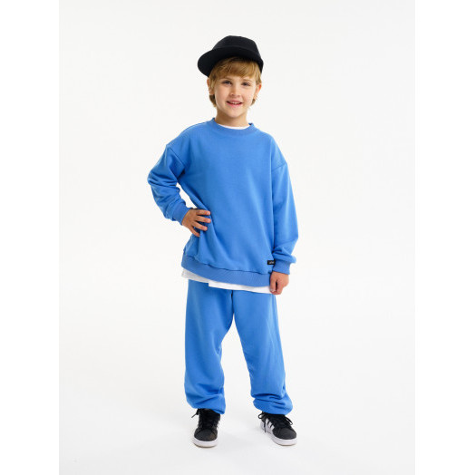 LF kids, костюм облегченный  "Sweatshirt" ( цвет василёк).  Арт.  D005