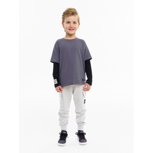 Лонгслив LF Kids, цвет графит Лонгслив LF Kids, цвет графит
