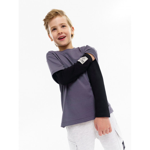 Лонгслив LF Kids, цвет графит Лонгслив LF Kids, цвет графит