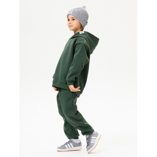 LF Kids, костюм "Over Comfort" с начесом, цвет зеленый LF Kids, костюм "Over Comfort" с начесом, цвет зеленый