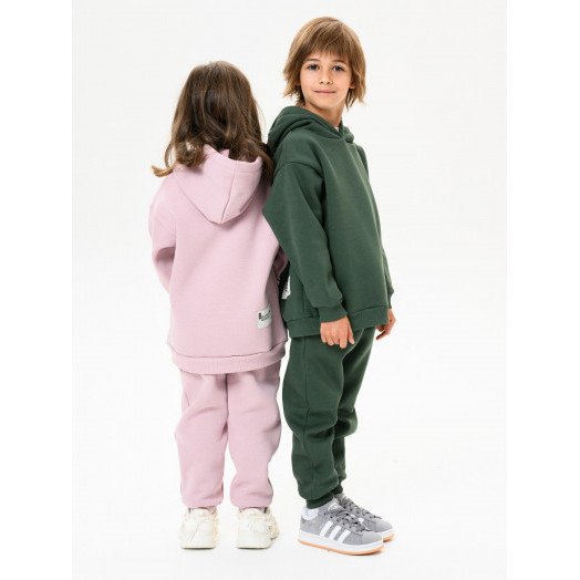LF Kids, костюм "Over Comfort" с начесом, цвет зеленый LF Kids, костюм "Over Comfort" с начесом, цвет зеленый