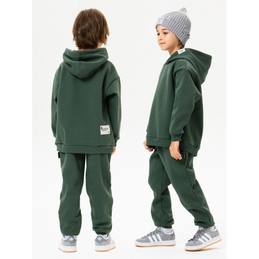 LF Kids, костюм "Over Comfort" с начесом, цвет зеленый LF Kids, костюм "Over Comfort" с начесом, цвет зеленый