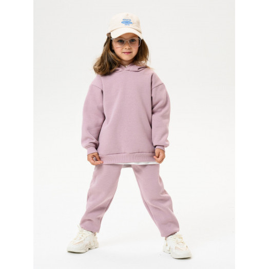 LF Kids, костюм "Over Comfort" с начесом, цвет пудра LF Kids, костюм "Over Comfort" с начесом, цвет пудра