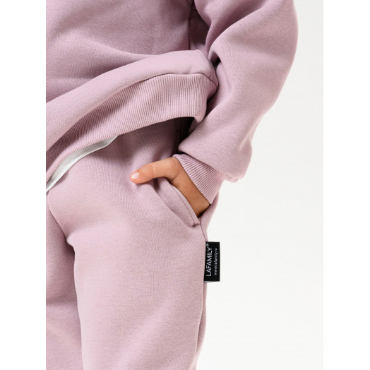 LF Kids, костюм "Over Comfort" с начесом, цвет пудра LF Kids, костюм "Over Comfort" с начесом, цвет пудра