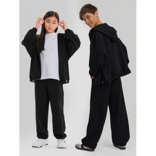 LF Kids, костюм "Зип" на молнии, цвет черный LF Kids, костюм "Зип" на молнии, цвет черный