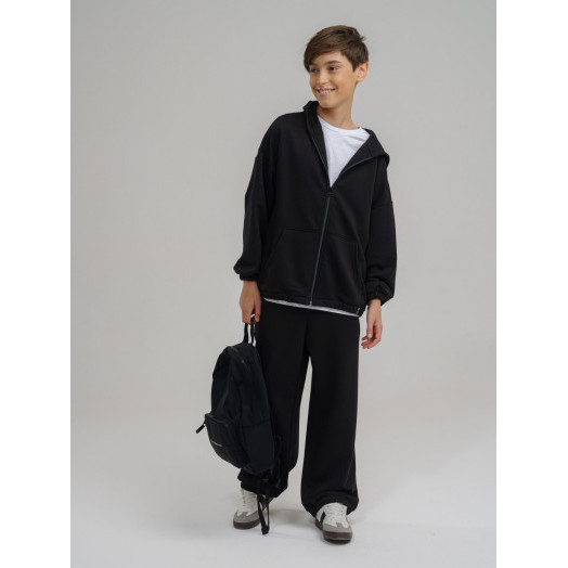 LF Kids, костюм "Зип" на молнии, цвет черный LF Kids, костюм "Зип" на молнии, цвет черный