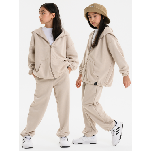 LF Kids, костюм "Зип" на молнии, цвет бежевый LF Kids, костюм "Зип" на молнии, цвет бежевый