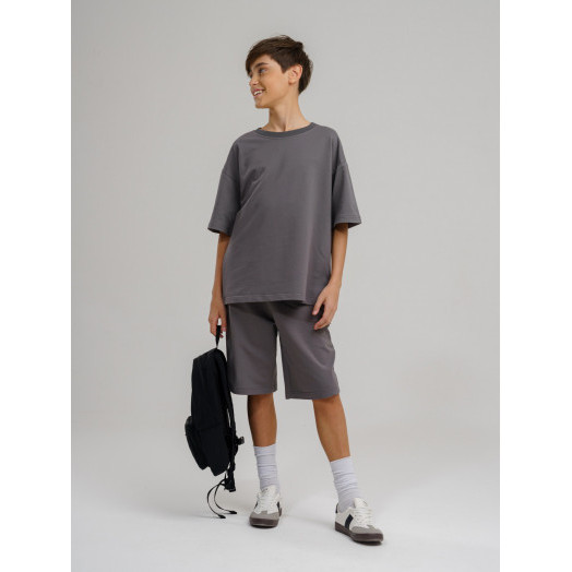 LF kids, костюм летний на подростка Цвет графит LF kids, костюм летний на подростка Цвет графит