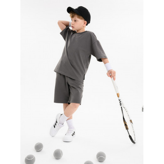 LF kids, костюм летний на подростка Цвет графит LF kids, костюм летний на подростка Цвет графит