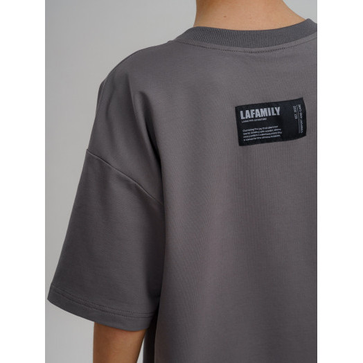 LF kids, костюм летний на подростка Цвет графит LF kids, костюм летний на подростка Цвет графит