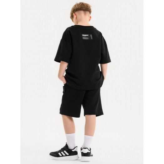 LF kids, костюм летний на подростка Цвет черный LF kids, костюм летний на подростка Цвет черный