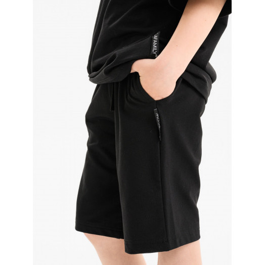 LF kids, костюм летний на подростка Цвет черный LF kids, костюм летний на подростка Цвет черный
