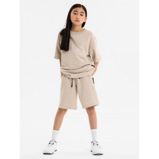 LF kids, костюм летний на подростка Цвет бежевый LF kids, костюм летний на подростка Цвет бежевый