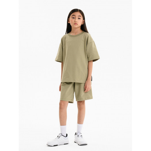 LF kids, костюм летний на подростка Цвет оливка LF kids, костюм летний на подростка Цвет оливка