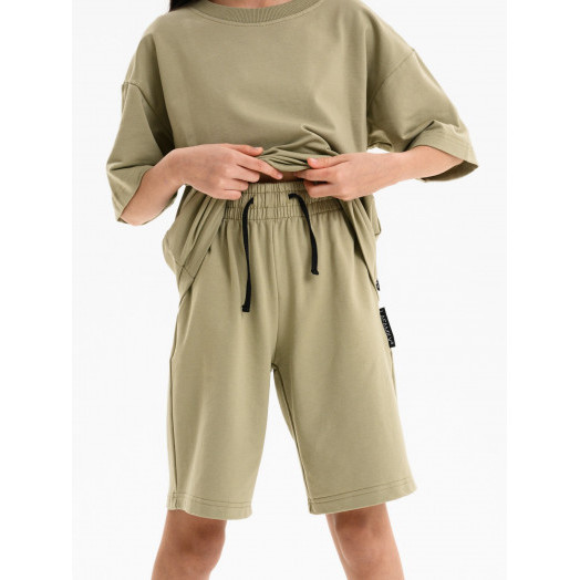 LF kids, костюм летний на подростка Цвет оливка LF kids, костюм летний на подростка Цвет оливка