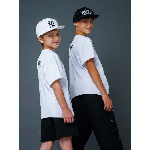 Футболка oversize от LF Kids, цвет белый Футболка oversize от LF Kids, цвет белый