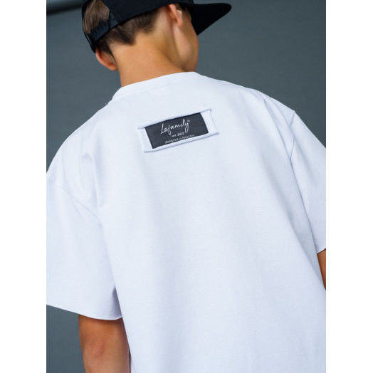 Футболка oversize от LF Kids, цвет белый Футболка oversize от LF Kids, цвет белый