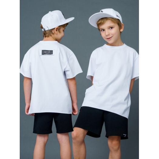 Футболка oversize от LF Kids, цвет белый Футболка oversize от LF Kids, цвет белый