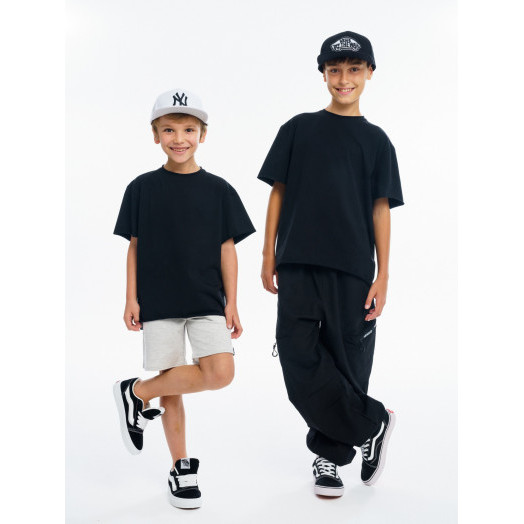 Футболка oversize от LF Kids, цвет черный Футболка oversize от LF Kids, цвет черный