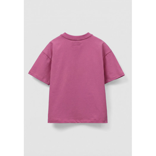 Комплект футболок от LF Kids, цвет винный+пудровый Комплект футболок от LF Kids, цвет винный+пудровый