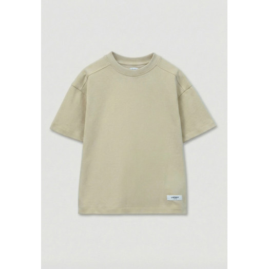 Комплект футболок от LF Kids, цвет графит+крем Комплект футболок от LF Kids, цвет графит+крем