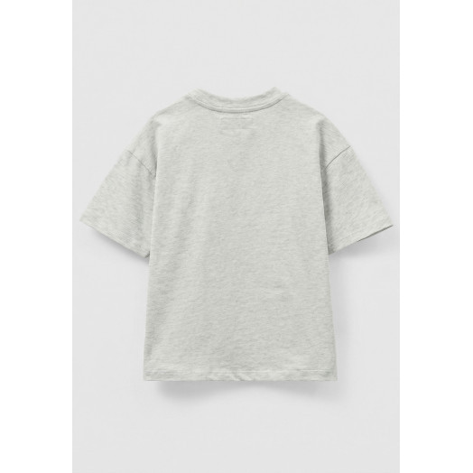 Комплект футболок от LF Kids, цвет голубой+серый меланж Комплект футболок от LF Kids, цвет голубой+серый меланж