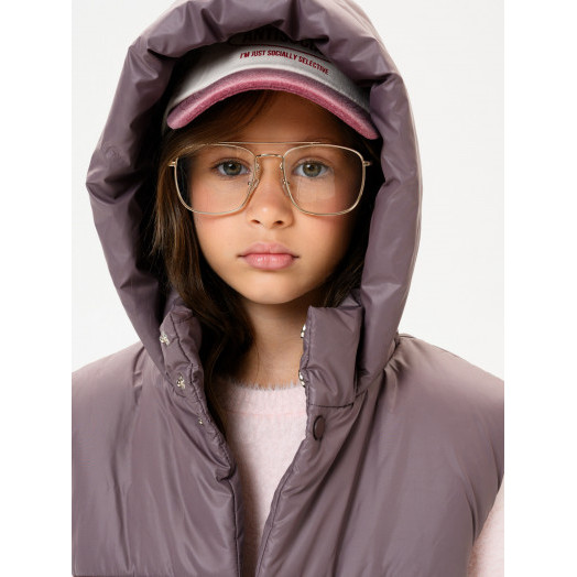 LF kids, жилет демисезонный с капюшоном, цвет розовый LF kids, жилет демисезонный с капюшоном, цвет розовый