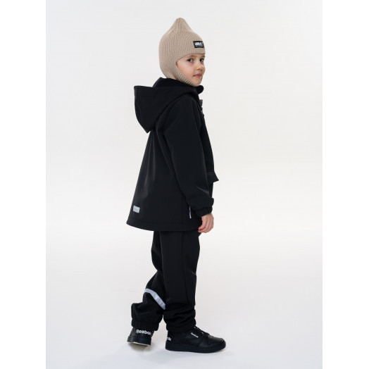LFkids,  костюм софтшелл непромокаемый цвет черный
